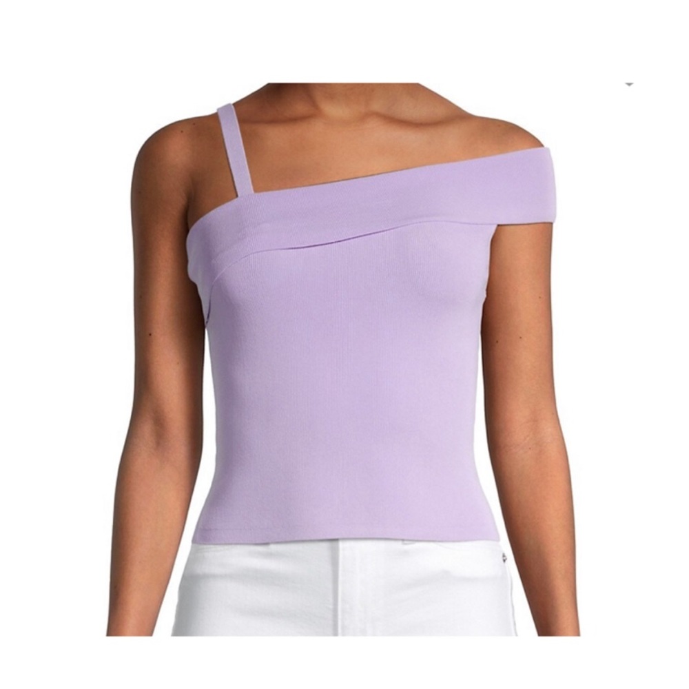 Alice + Olivia by Stacey Bendet
Arletta Off-The-Shoulder Top purple size cs